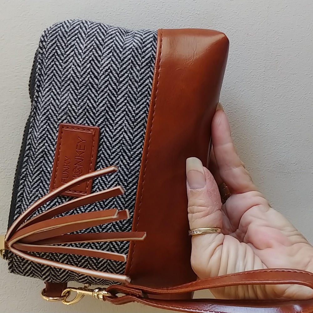 Funky Monkey Greta Wristlet